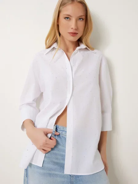 Happiness İstanbul Bluză alb