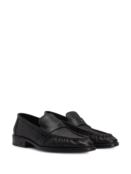Iš natūralios odos loaferiai Giuseppe Zanotti juoda
