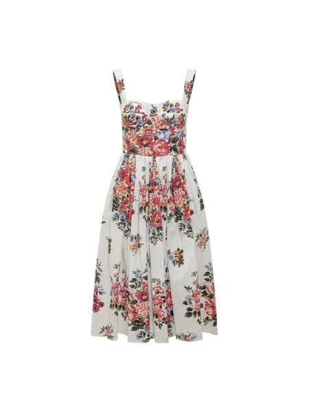 Wielobarwność sukienka Dolce And Gabbana