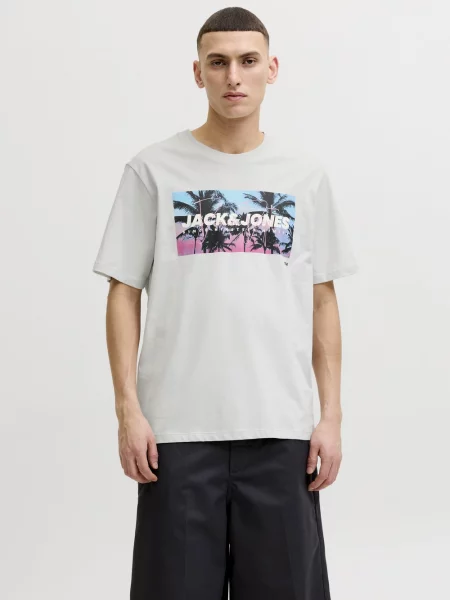 Jack & Jones T-Shirt Indiana Tee szary