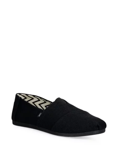 Espadrile Toms din canvas negru