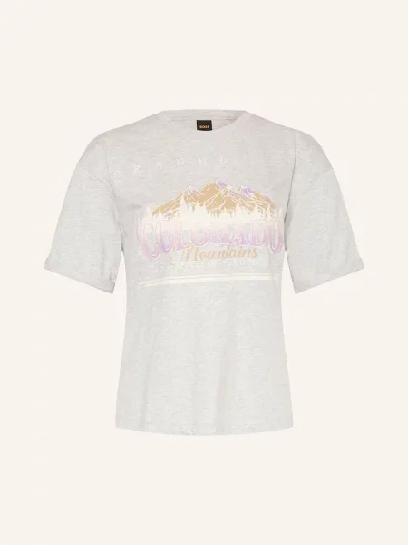 Boss T-Shirt Evi grau szara
