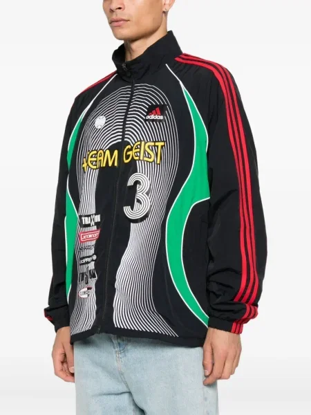Geacă Adidas maro