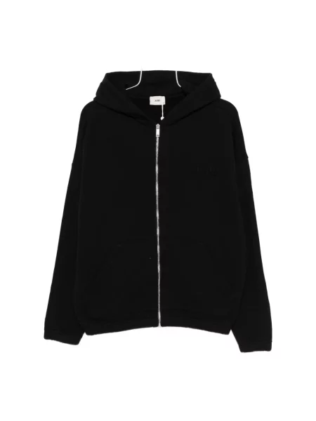 Bluza z kapturem Autry z kapturem z logo czarna