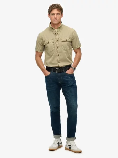Koszula Superdry brązowa