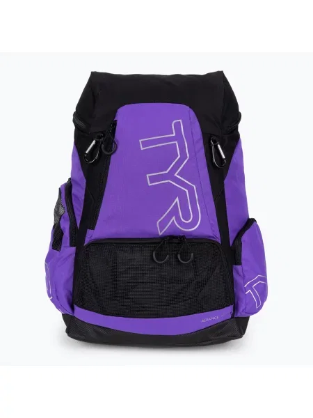 Plecak pływacki TYR Alliance Team 45 l purple fioletowy