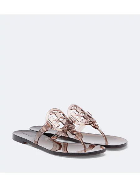 Chiloți tanga Tory Burch maro