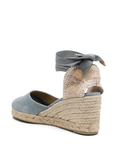 Vászon espadrilles Castaner nyakkendővel kék