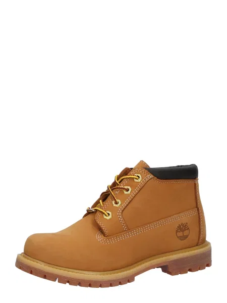 TIMBERLAND Ghete cu șireturi maro deschis negru