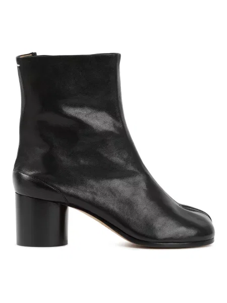 Botki Maison Margiela skórzane czarne