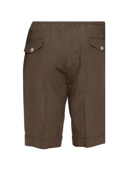 Pantaloni scurți Barba cu cordon maro