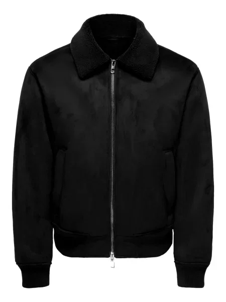 Only & Sons Geacă de primăvară-toamnă ONSSPENCER' negru
