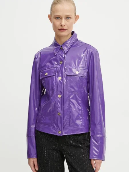 Silvian Heach geacă GEFAR femei de tranziție violet