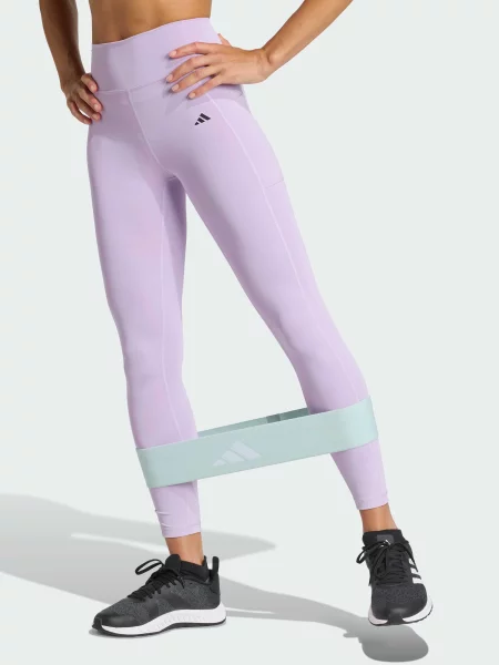 Легінси спортивні adidas фіолетовий