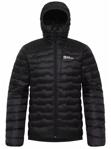 Пуховик Jack Wolfskin серый