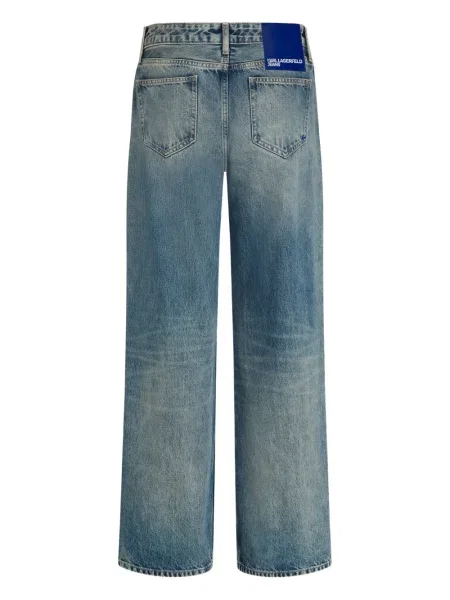 Blugi Karl Lagerfeld Jeans albastru