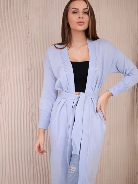 Pulover Kesi lung gri