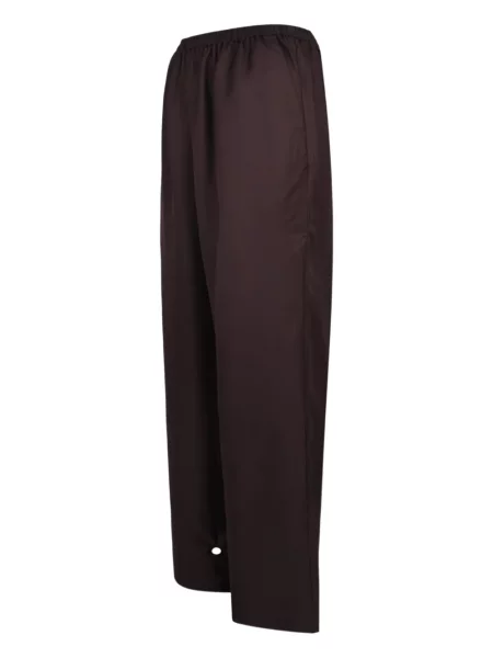 Pantaloni Loulou De Saison de mătase maro