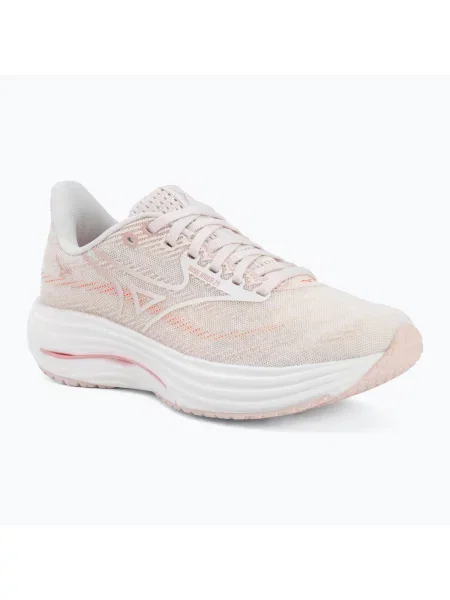 Încălțăminte de alergare pentru femei Mizuno Wave Rider 29 petal pink/white/pinkesque alb