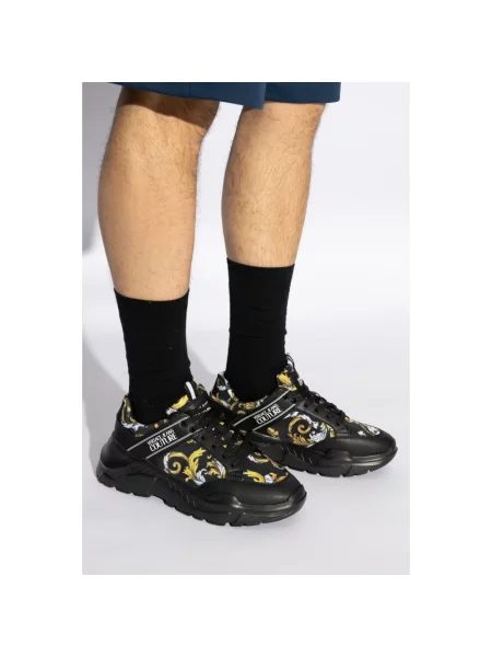 Sneakersy Versace Jeans Couture czarne
