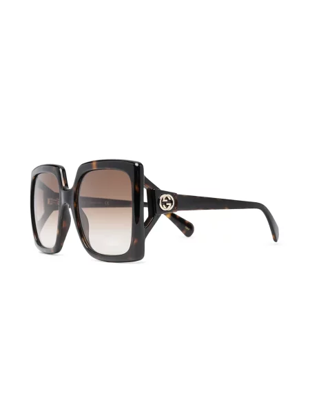 Saulės akiniai Gucci Eyewear ruda