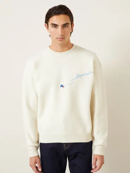 Sweter weiss