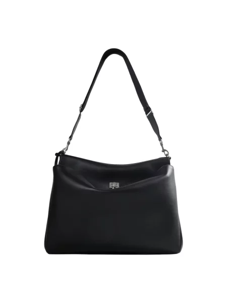 Torebka crossbody Balenciaga skórzana czarna