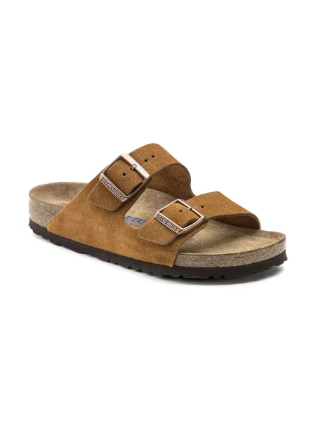 Trampki Birkenstock Arizona Suede Leather Mink EUR 41 brązowe