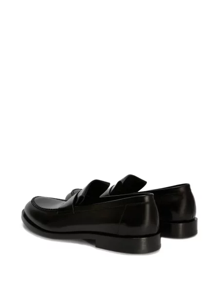 Pantofi loafer Jil Sander din piele negru