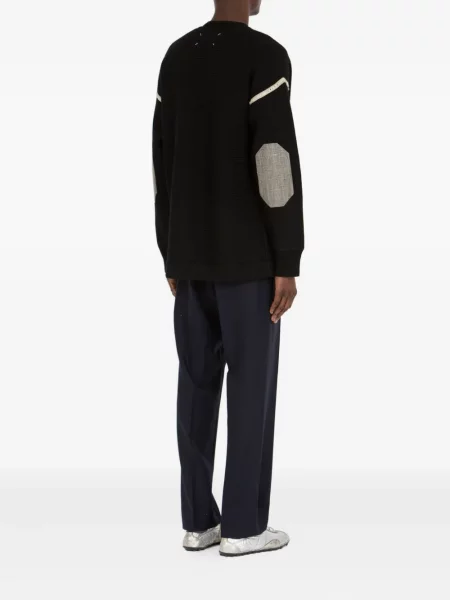 Cardigan Maison Margiela de lână negru