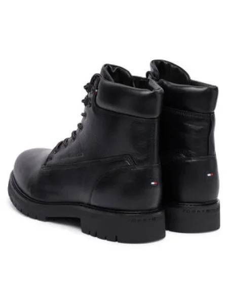 Bakancs Tommy Hilfiger Flex Th Outdoor Rs fekete