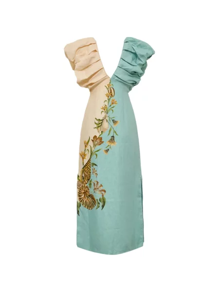 Rochie midi Farm Rio albastru