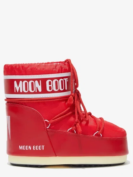 Чоботи Moon Boot червоні