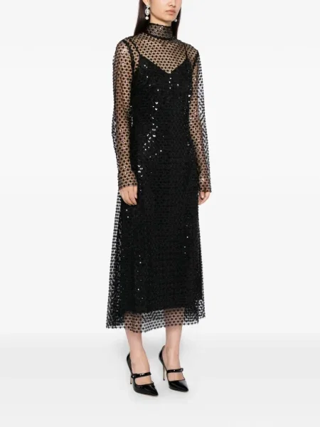 Rochie maxi Macgraw de costum negru