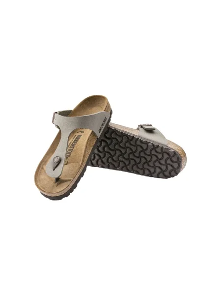 Pantofi Birkenstock cu strasuri gri