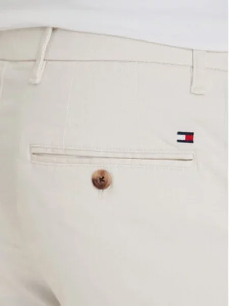 Tommy Hilfiger Chinos kelnes Denton Écru Straight Fit