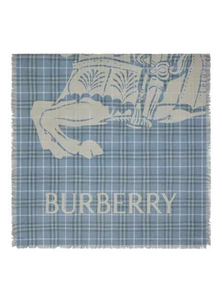 Fular Burberry albastru