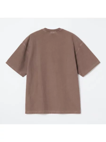 T-shirt o kroju regular fit z czystej bawełny model Loose Pocket' Carhartt Work In Progress brązowa
