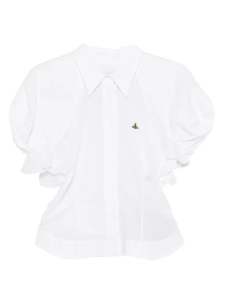 Kołnierzykowy koszula Vivienne Westwood biała