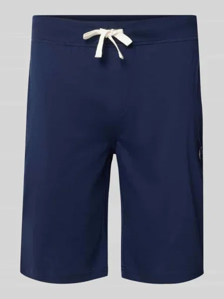 Szorty z dżerseju z wyhaftowanym logo Polo Ralph Lauren Underwear granatowe