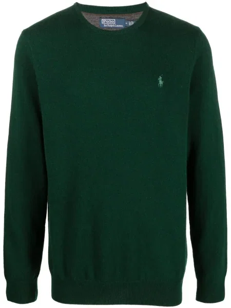 Дълго пуловер Polo Ralph Lauren сиво