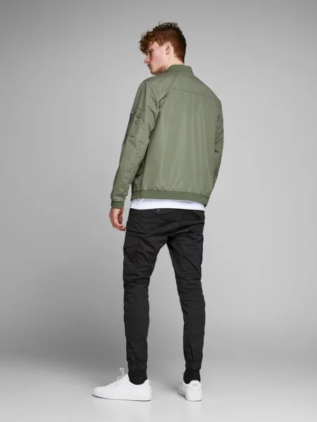 Брюки карго Jack & Jones черные