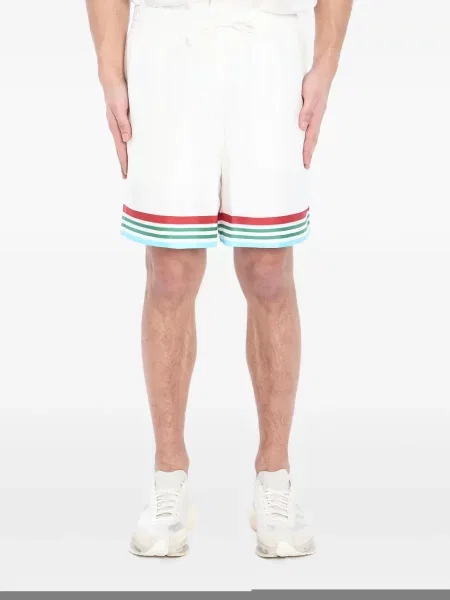 Bermudy Casablanca bílé