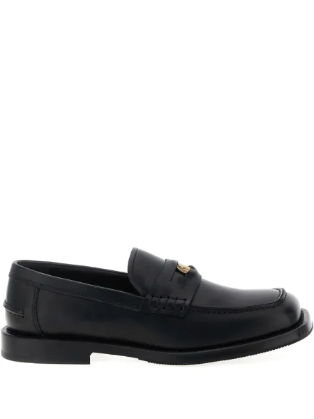 Pantofi loafer Moschino din piele negru