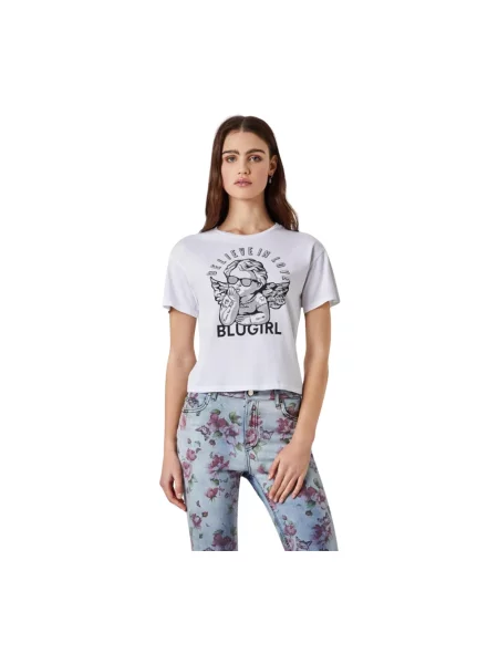 Koszulka Blugirl casual biała