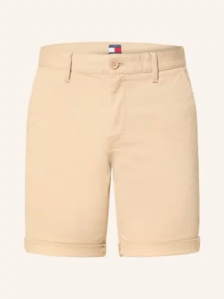 Tommy Jeans Šortky světle hnědá