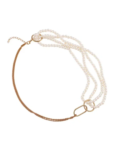 SOHI Verižica Roxane zlata bela