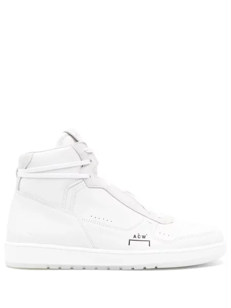 Sneakerși A-cold-wall* din piele alb