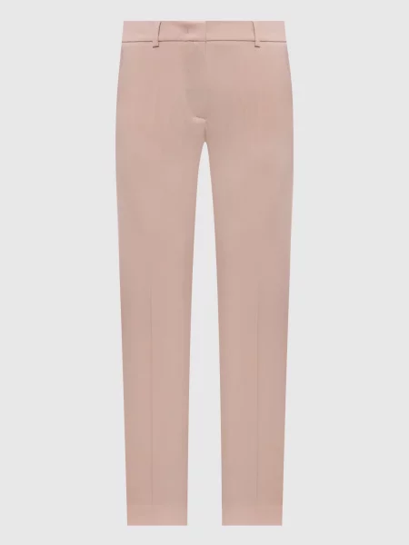 Шерстяные брюки Max Mara Weekend бежевые