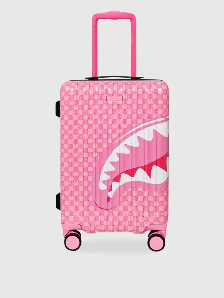 Детский чемодан Sprayground розовый